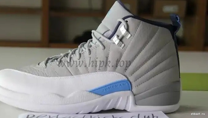 University 12 Jordan Air Blue Grey 0611